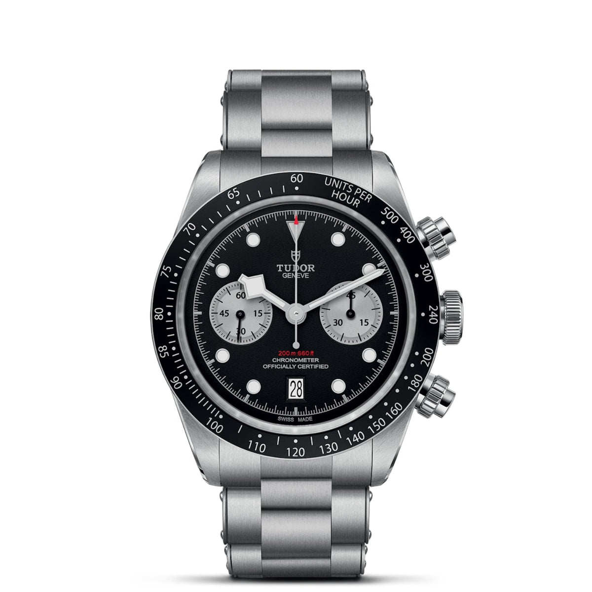 Tudor Men&#39;s M79360N-0001 Silver-tone Stainless Steel Watch