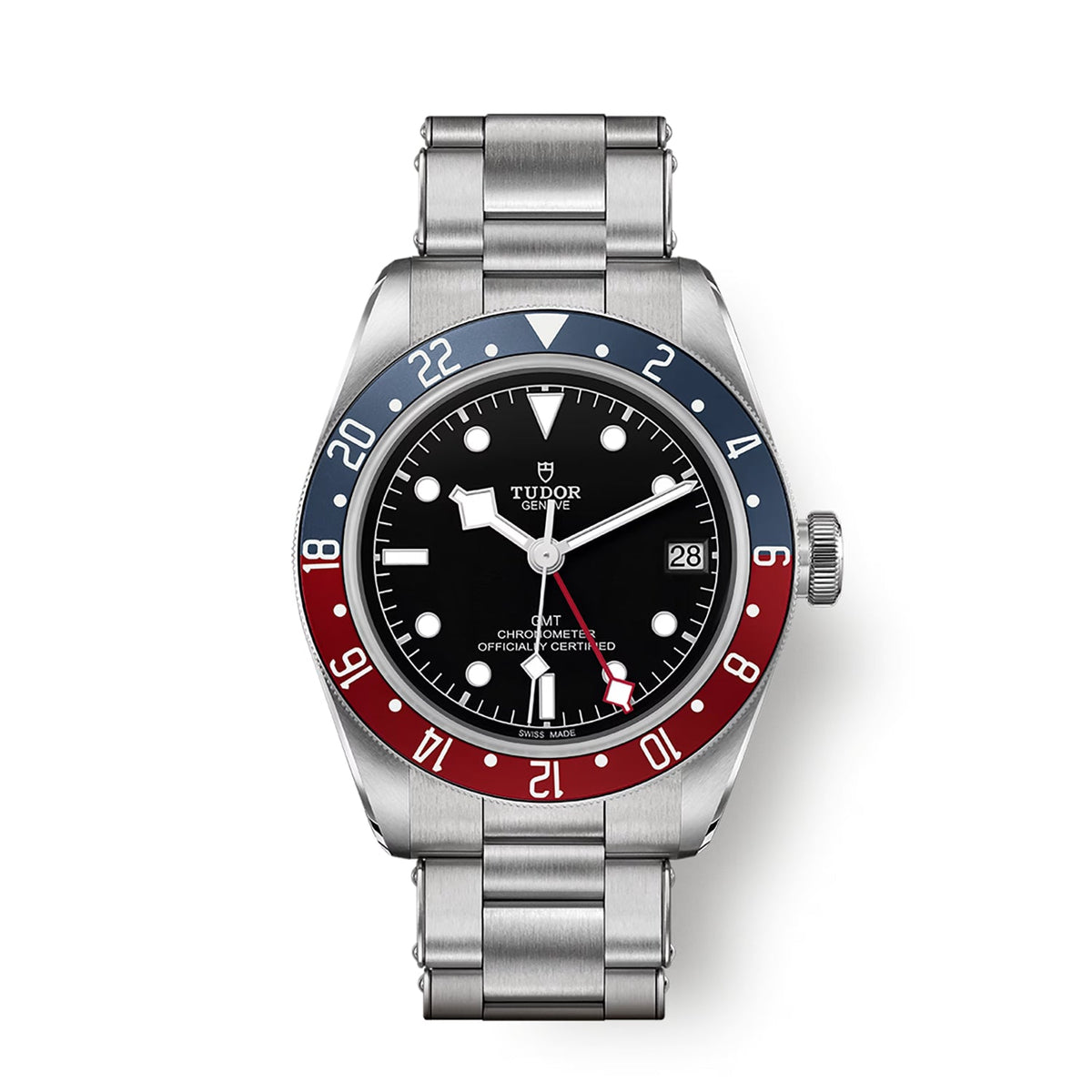 Tudor Men&#39;s M79830RB-0001 Silver-tone Stainless Steel Watch