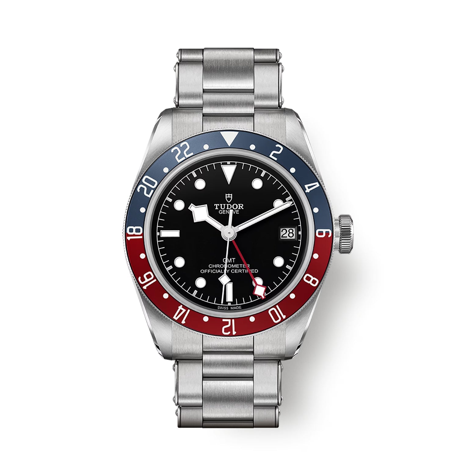 Tudor Men's M79830RB-0001 Silver-tone Stainless Steel Watch