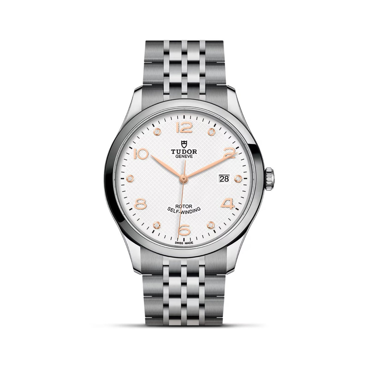 Tudor Men&#39;s M91650-0013 Silver-tone Stainless Steel Watch