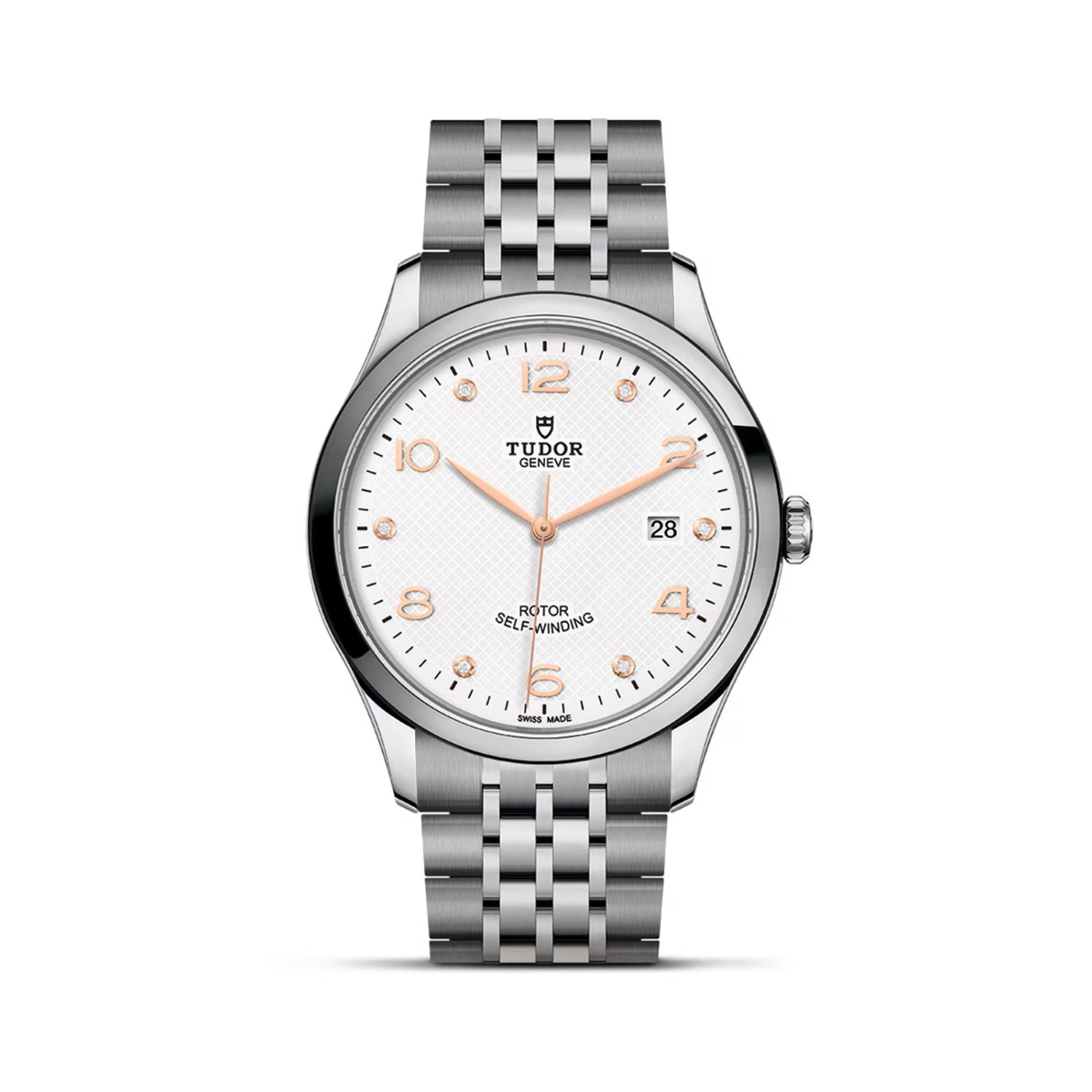 Tudor Men's M91650-0013 Silver-tone Stainless Steel Watch