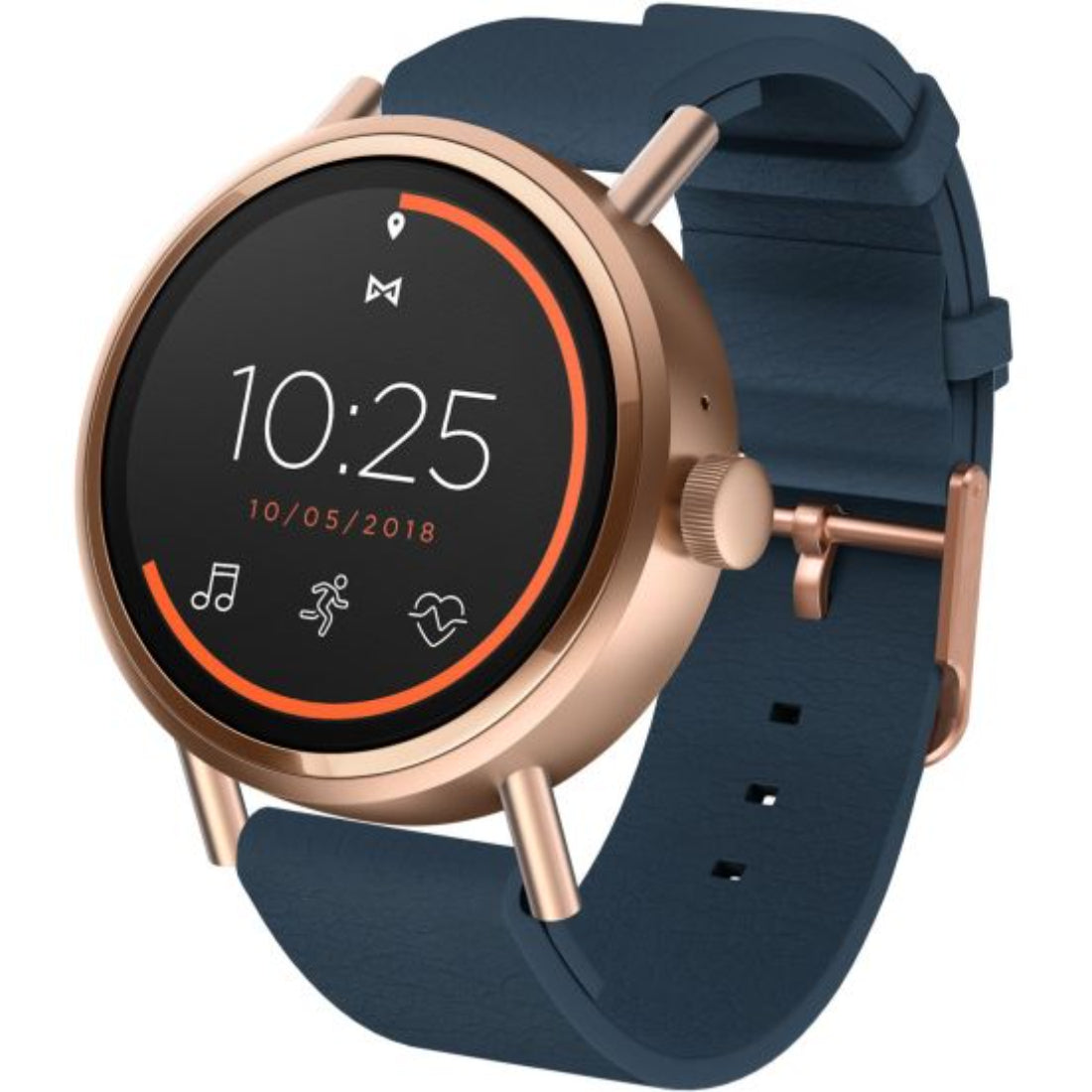 Fossil Misfit Vapor 2 Women's Blue Strap Quartz Watch - MIS7101