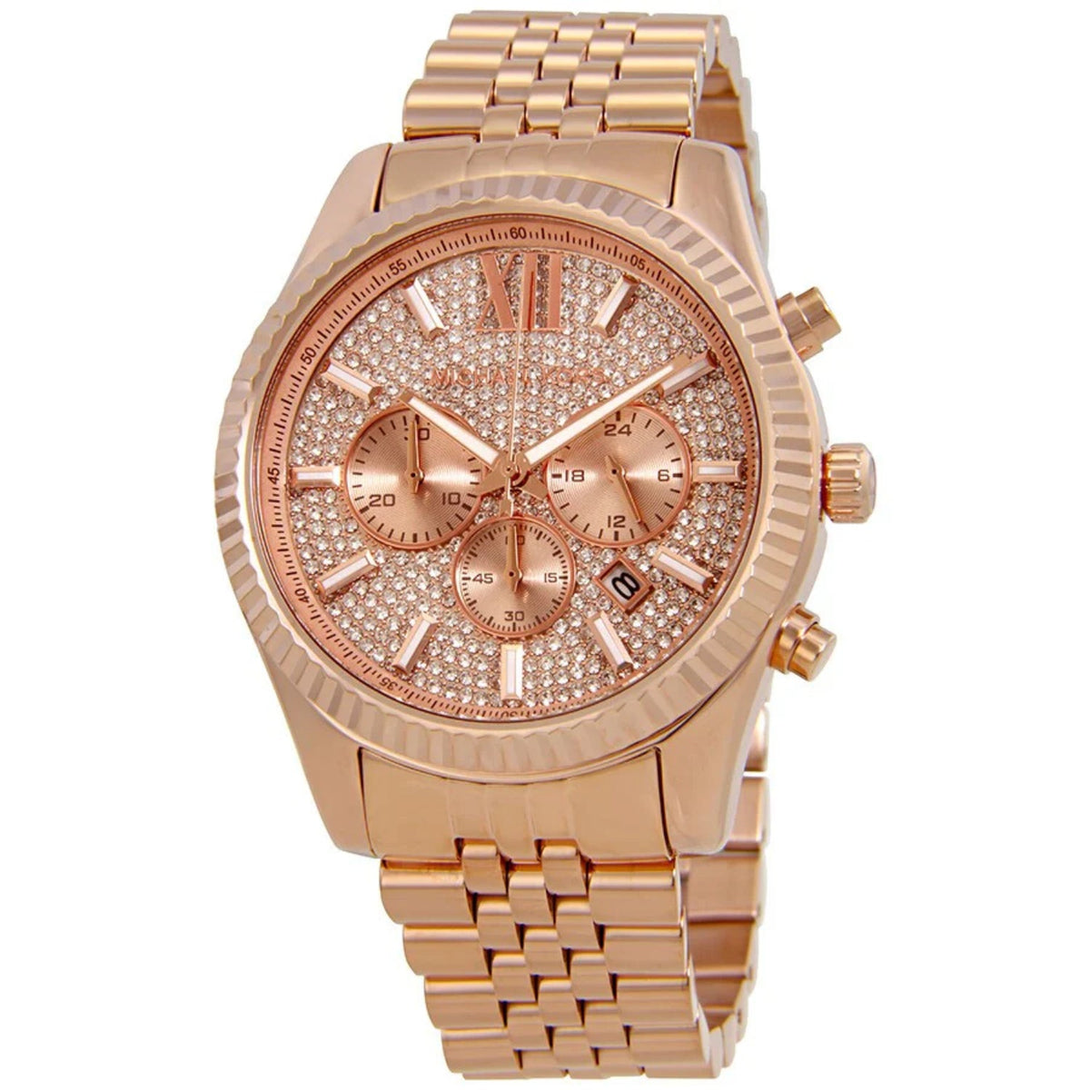 Michael Kors Men's MK8580 Rose Gold-tone Stainless Steel Watch
