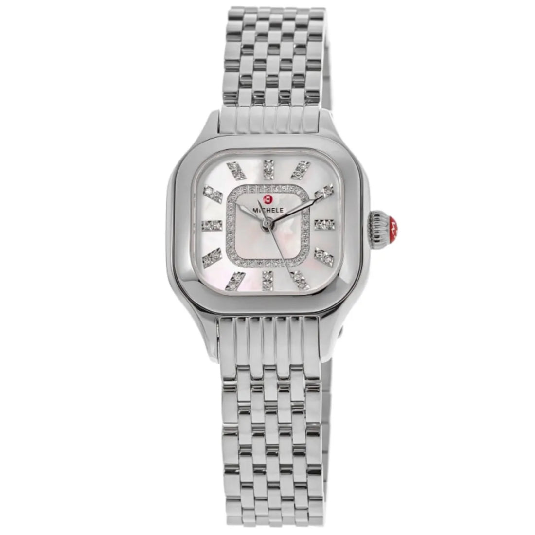 Michele Meggie Women's Silver Bracelet Quartz Watch - MWW33B000008