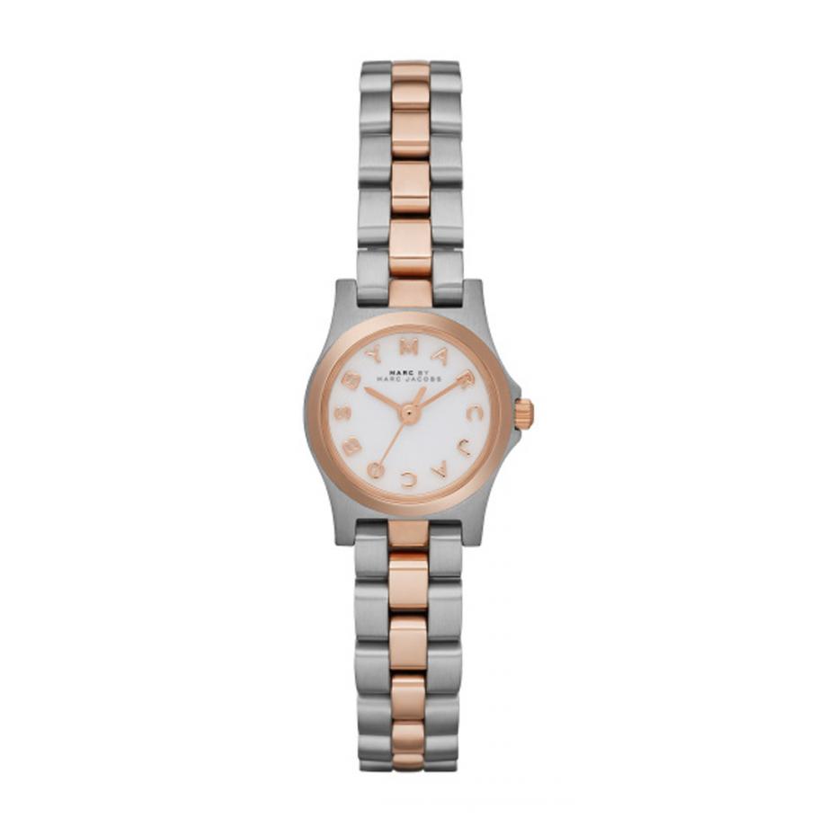 Marc Jacobs Henry Women's White Dial Two-Tone Stainless Steel Bracelet Quartz Watch MBM3261