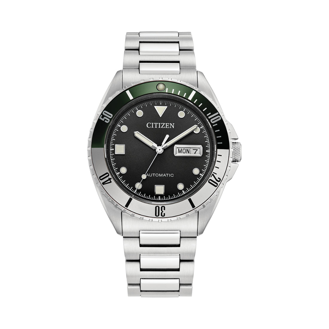 Citizen Sport Automatic Men's Silver-tone Bracelet Quartz Watch - NH7531-50E