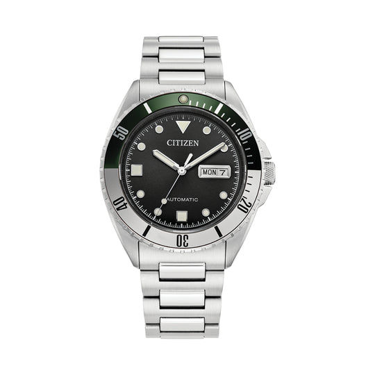 Citizen Sport Automatic Men's Silver-tone Bracelet Quartz Watch - NH7531-50E