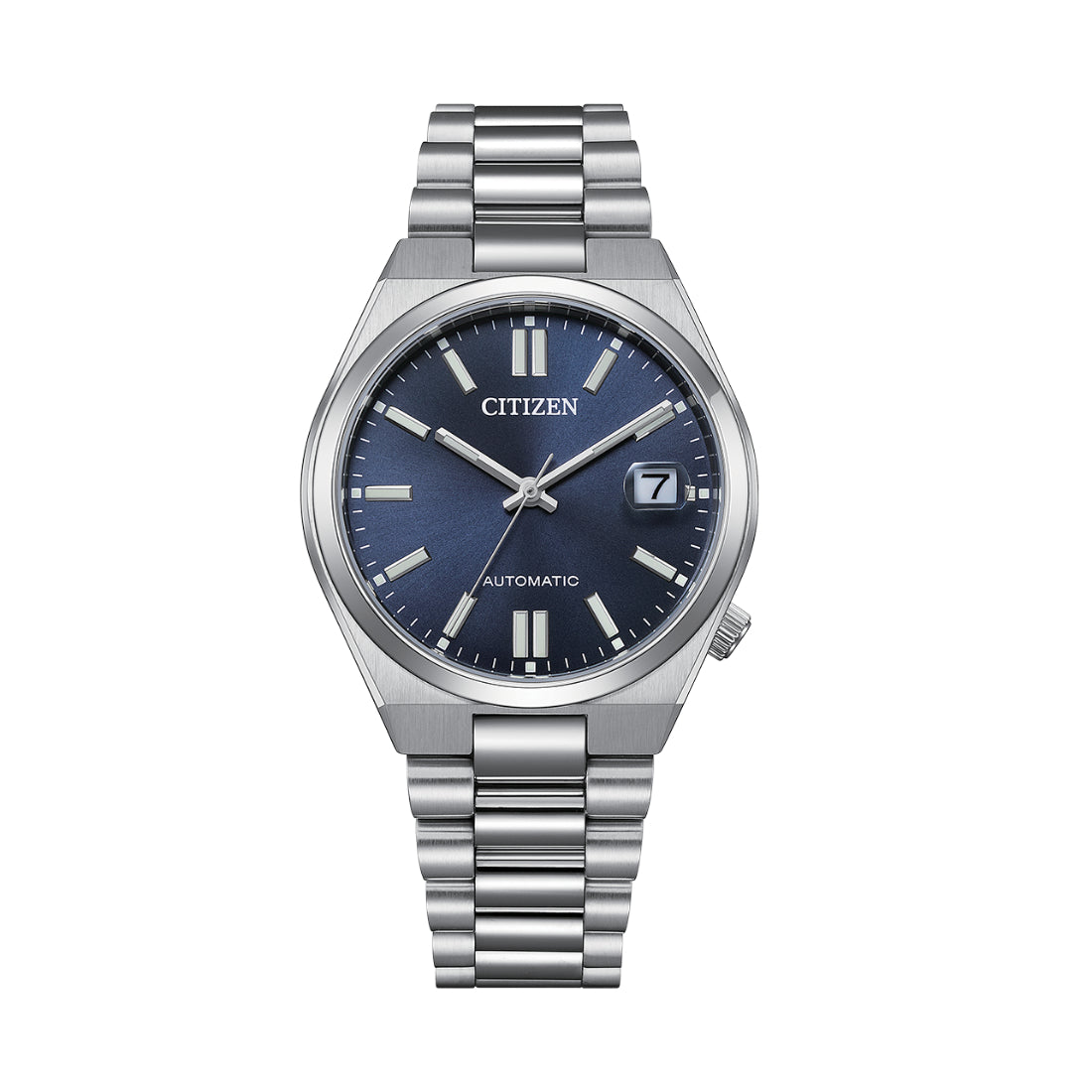 Citizen TSUYOSA 37mm Men's Silver-tone Bracelet Automatic Watch - NJ0200-50M
