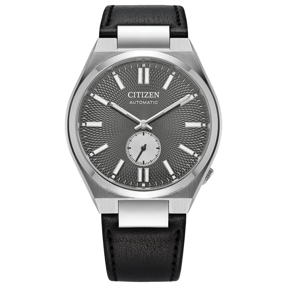 Citizen TSUYOSA Small Seconds Men's Black Strap Quartz Watch - NK5010-01H