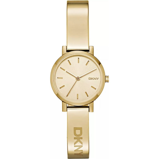 DKNY Soho Women's Gold Bracelet Quartz Watch - NY2307