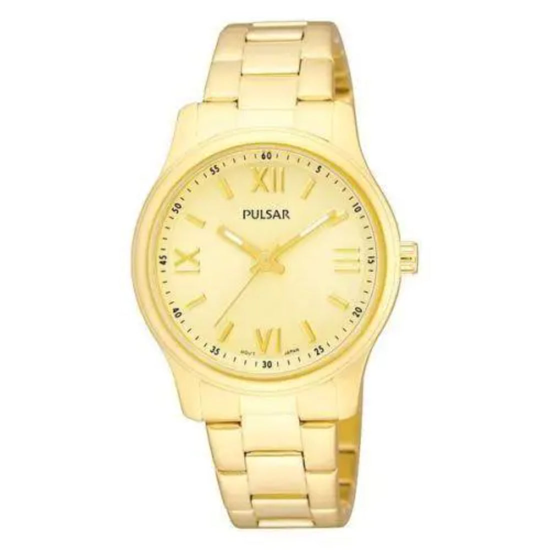 Pulsar PH8062 Women's Gold Dial Quartz Watch PH8062