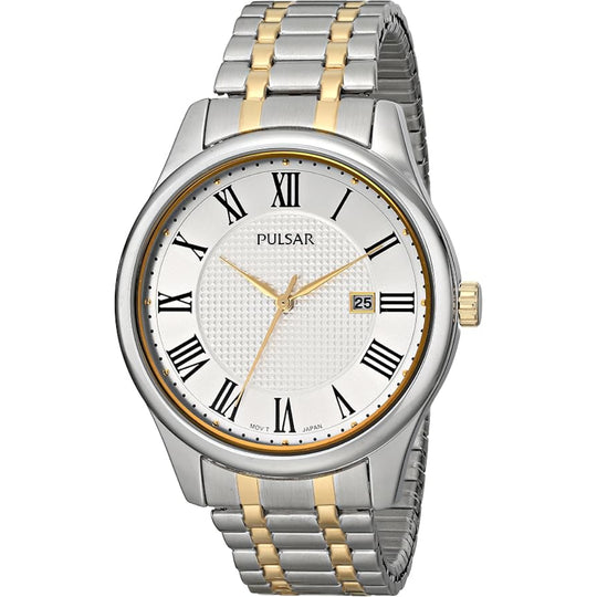 Pulsar Traditional Collection Men's Silver Dial Quartz Watch PH9041