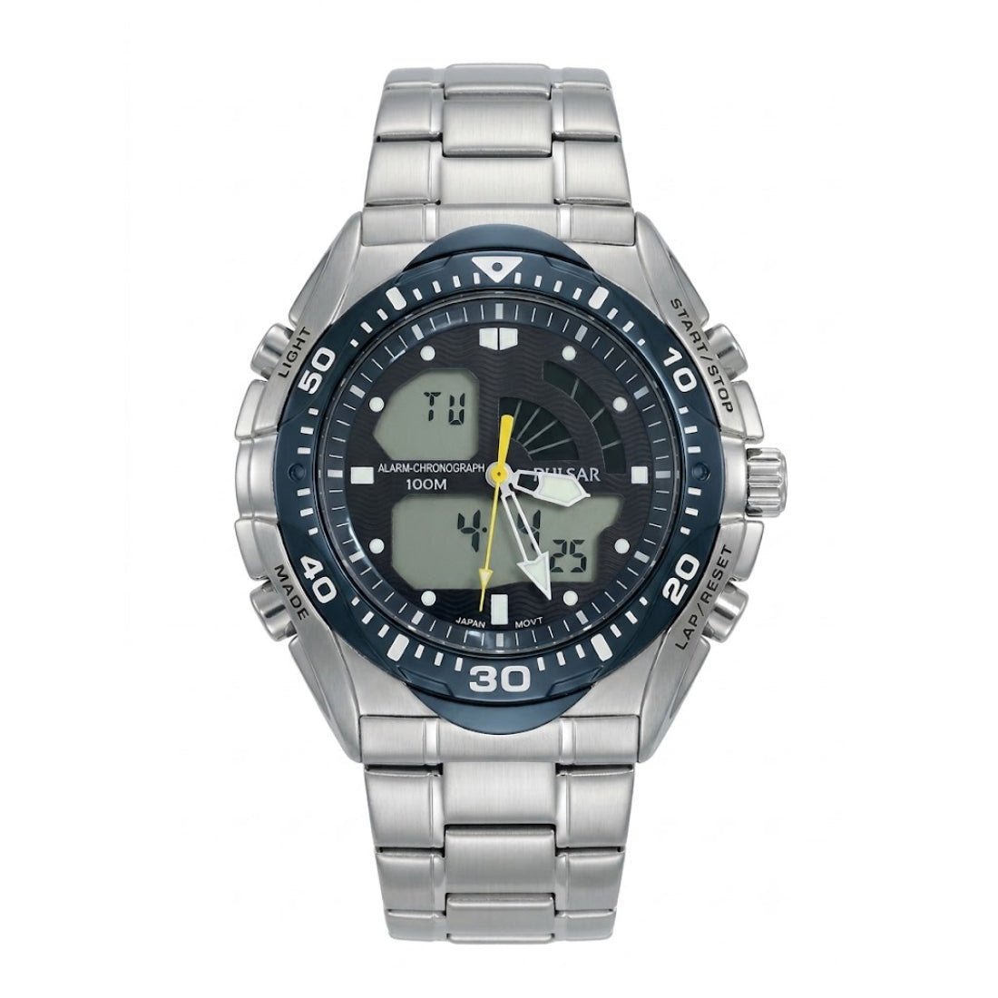 Pulsar Tech Gear Men's Blue Dial Quartz Watch PP4005