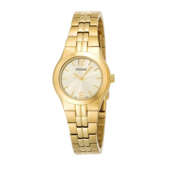 Pulsar Dress Women's Champagne Dial Quartz Watch PTC462