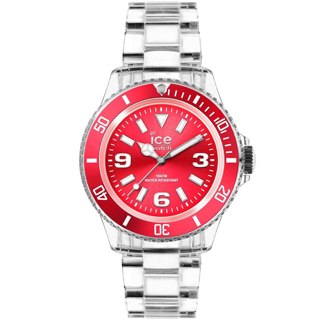Ice-Watch Ice-Pure Unisex Transparent Bracelet Quartz Watch - PU.RD.U.P.12