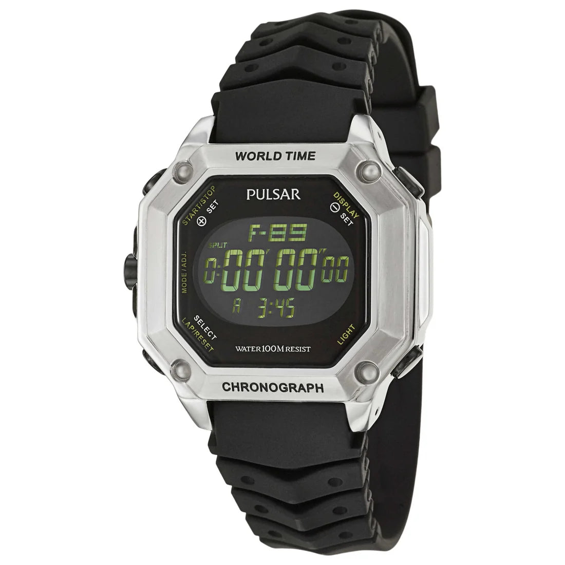 Pulsar On The Go Men's Black Dial Quartz Watch PW3001