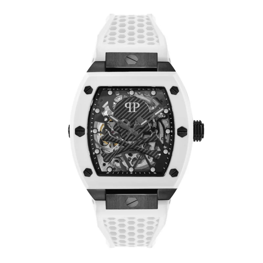 PHILIP PLEIN The $keleton Men's Black Skeleton Dial Automatic Watch PWBAA2424-BLACK-OS