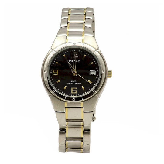 Pulsar Easy Style Men's Black Dial Quartz Watch PXH172