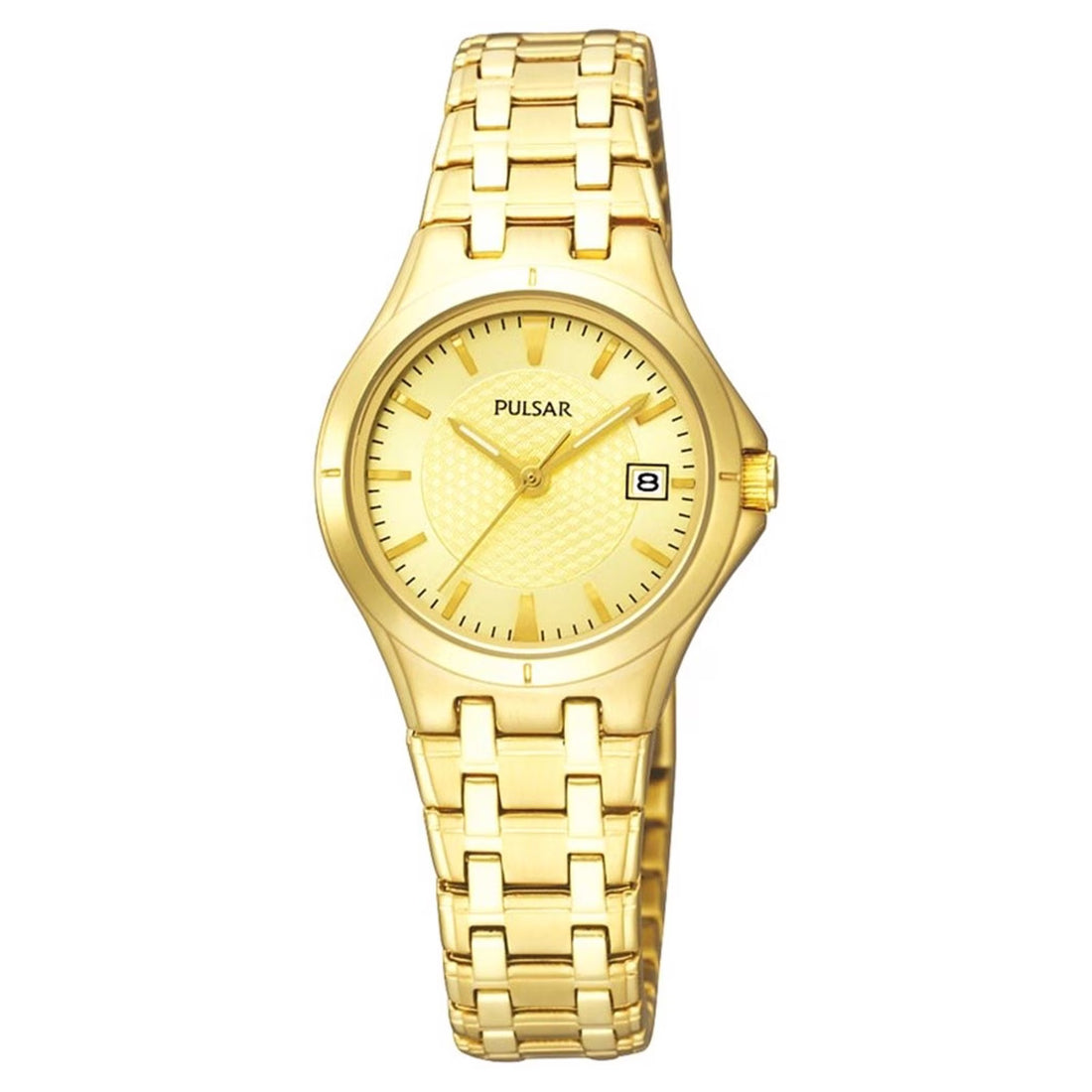 Pulsar Dress Sport Women's Gold Dial Quartz Watch PXT830