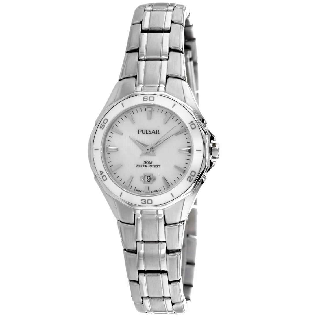 Pulsar Classic Women's White Dial Quartz Watch PXT895