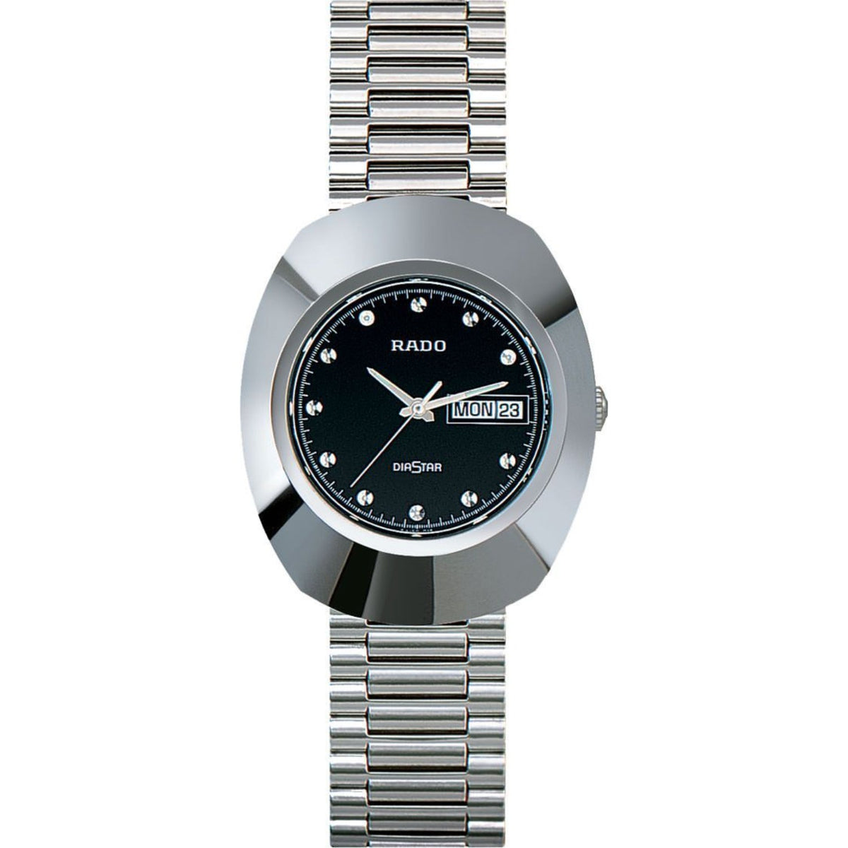 Rado Men&#39;s R12391153 Silver-tone Stainless Steel Watch