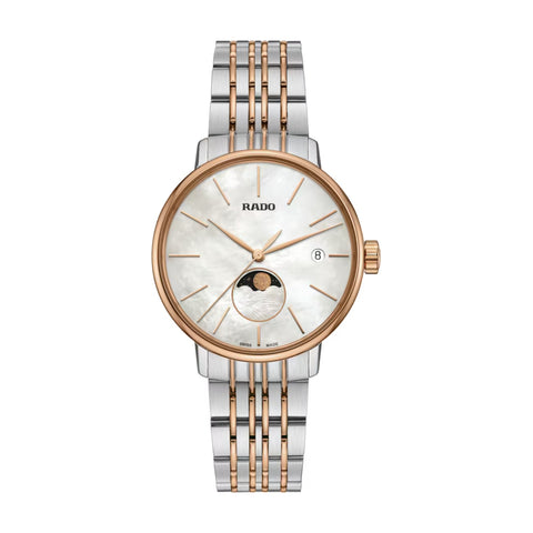 Rado Women's R22883943 Two-tone (Silver-tone and Rose Gold-tone) Stainless Steel Watch