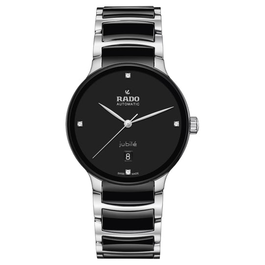Rado Centrix Automatic Diamonds Unisex Black Dial Automatic Watch R30018712