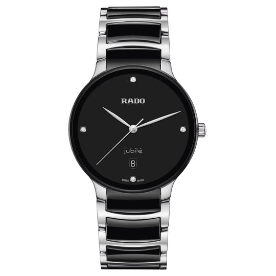 Rado Centrix Diamonds Men's Black Dial Quartz Watch R30021712