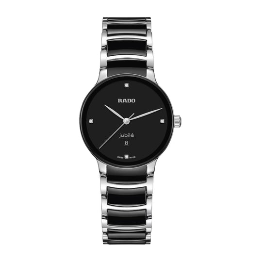 Rado Centrix Diamonds Women's Black Dial Quartz Watch R30026712