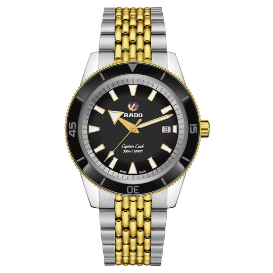 Rado Captain Cook Men's Black Dial Automatic Watch R32138153