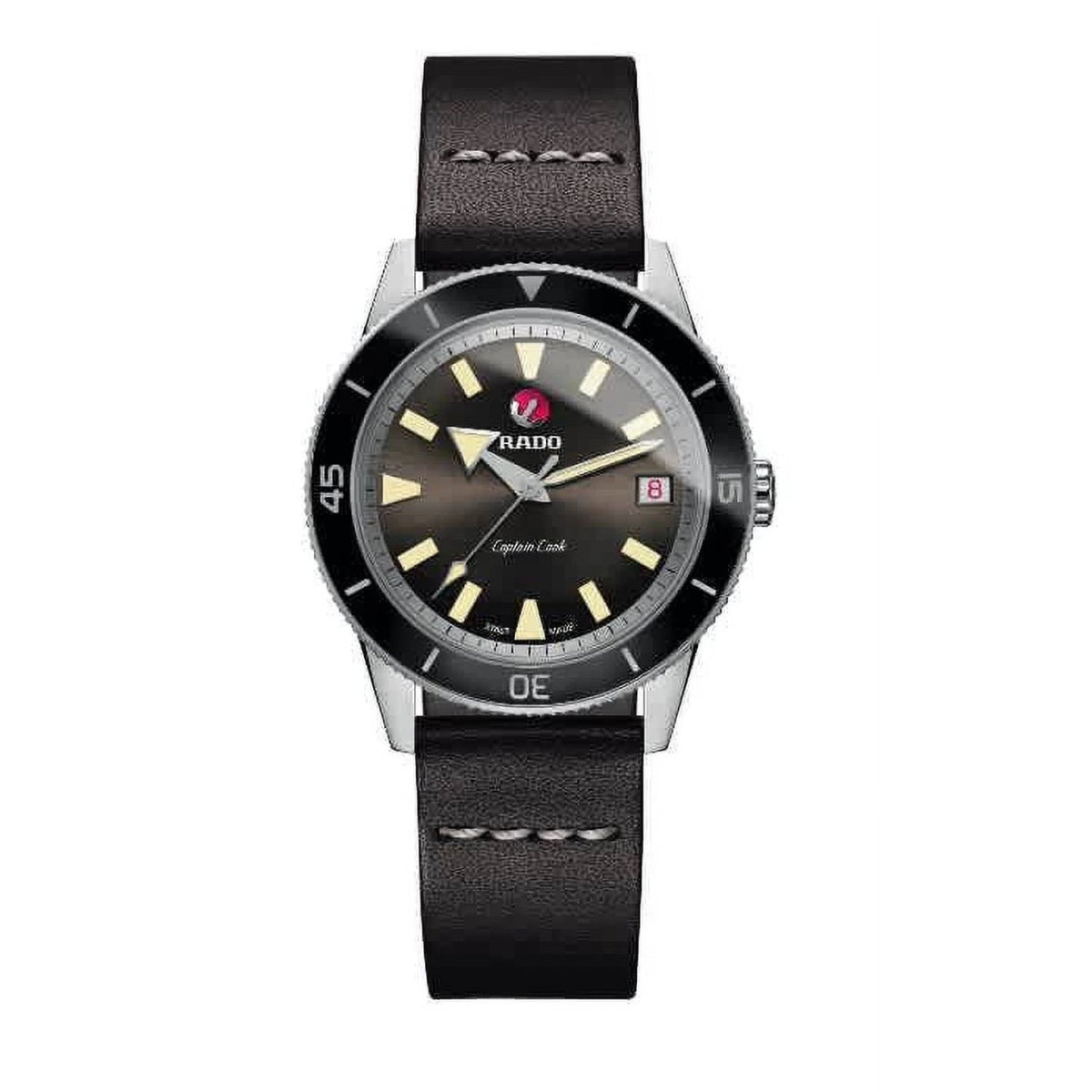 Rado Men&#39;s R32500305 Brown Leather Watch
