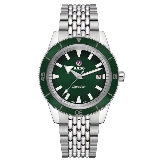 Rado Captain Cook Automatic Men's Green Dial Automatic Watch R32505153