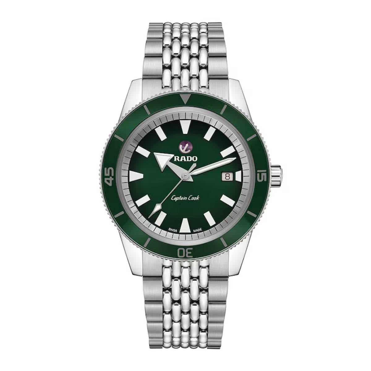 Rado Men&#39;s R32505313 Silver-tone Stainless Steel Watch