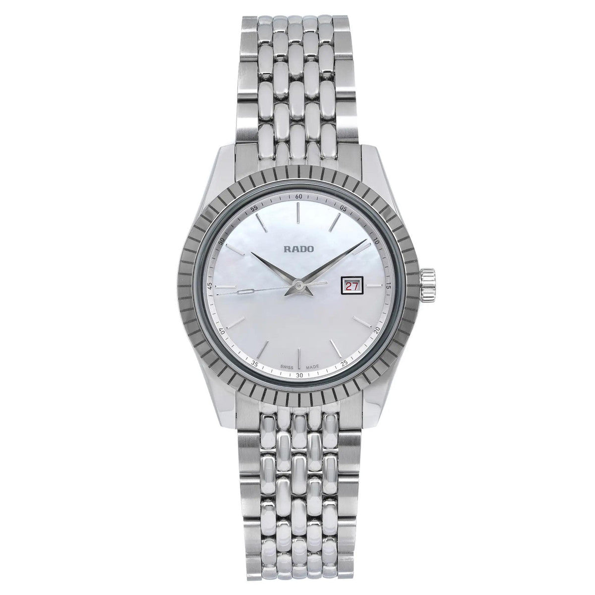 Rado Women&#39;s R33104918 Silver-tone Stainless Steel Watch