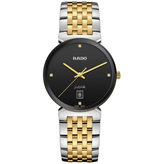 Rado Florence Diamonds Unisex Black Dial Quartz Watch R48912703