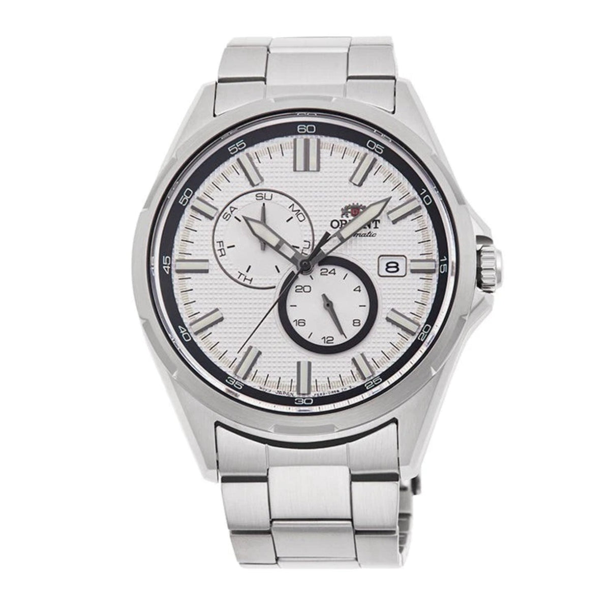 Orient Men's RA-AK0603S Silver-tone Stainless Steel Watch