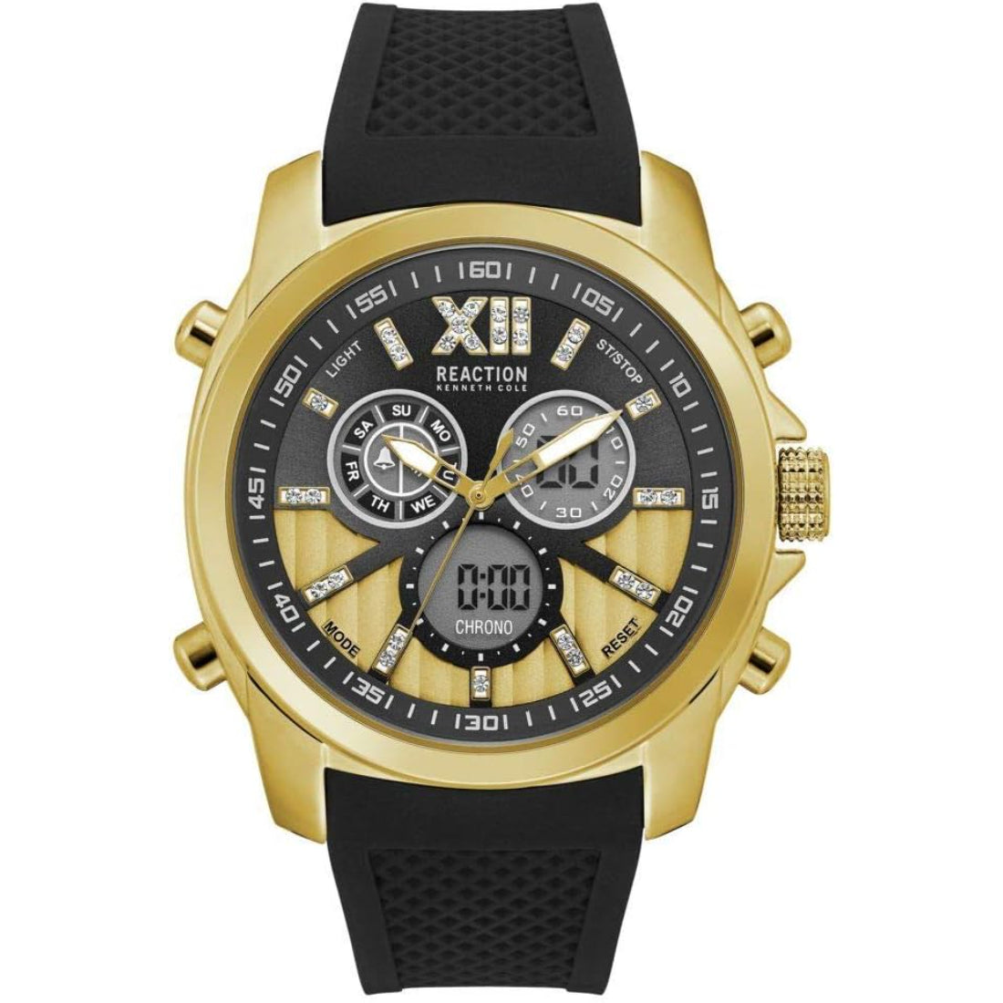 Kenneth Cole New York Men's Black Strap Quartz Watch - RK50707001