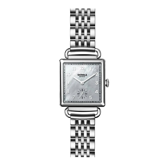 Shinola Cass Women's Mother-of-Pearl Dial Steel Quartz Watch S0120065280