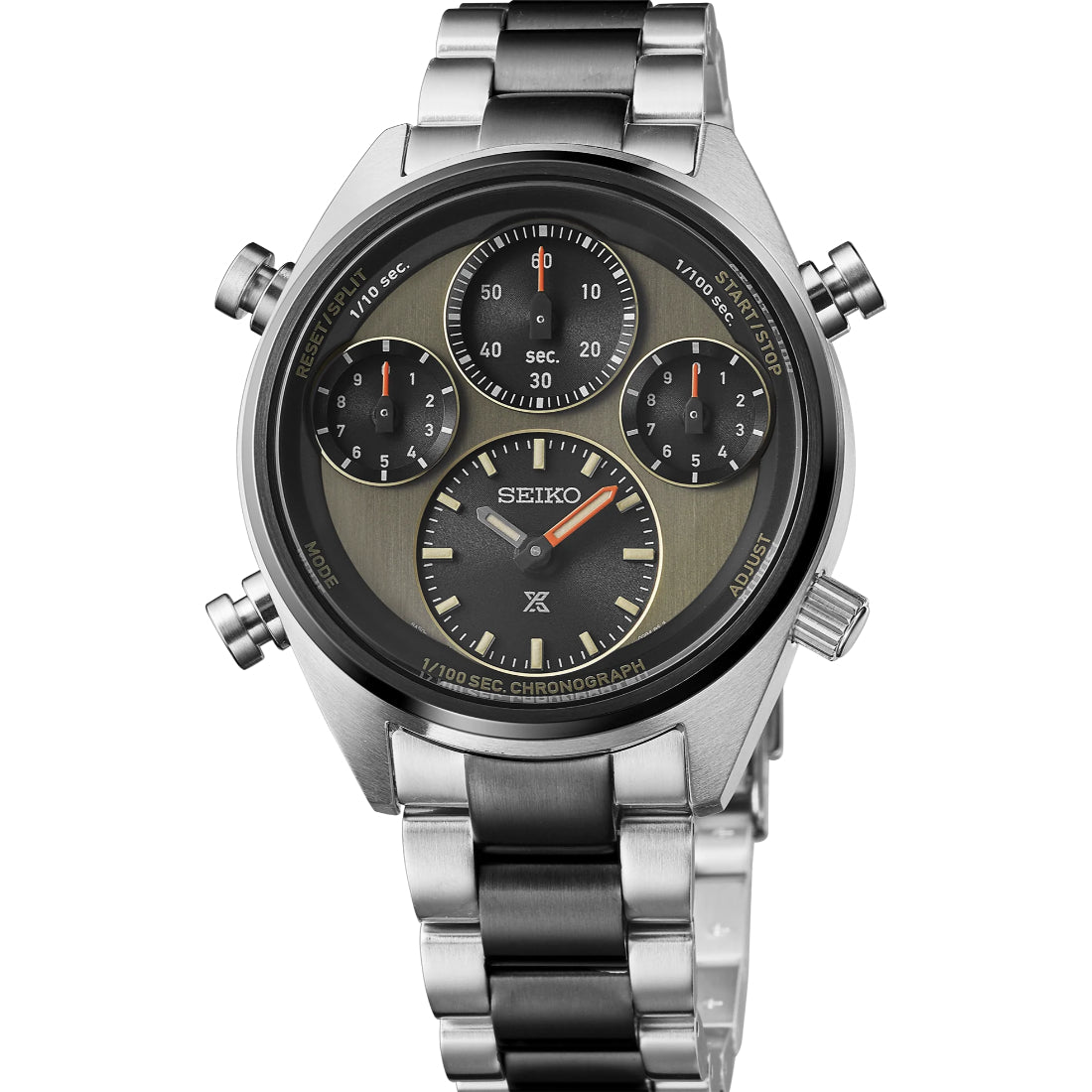 Seiko Prospex Speedtimer Solar Chronograph Brown Dial Limited Edition SFJ005