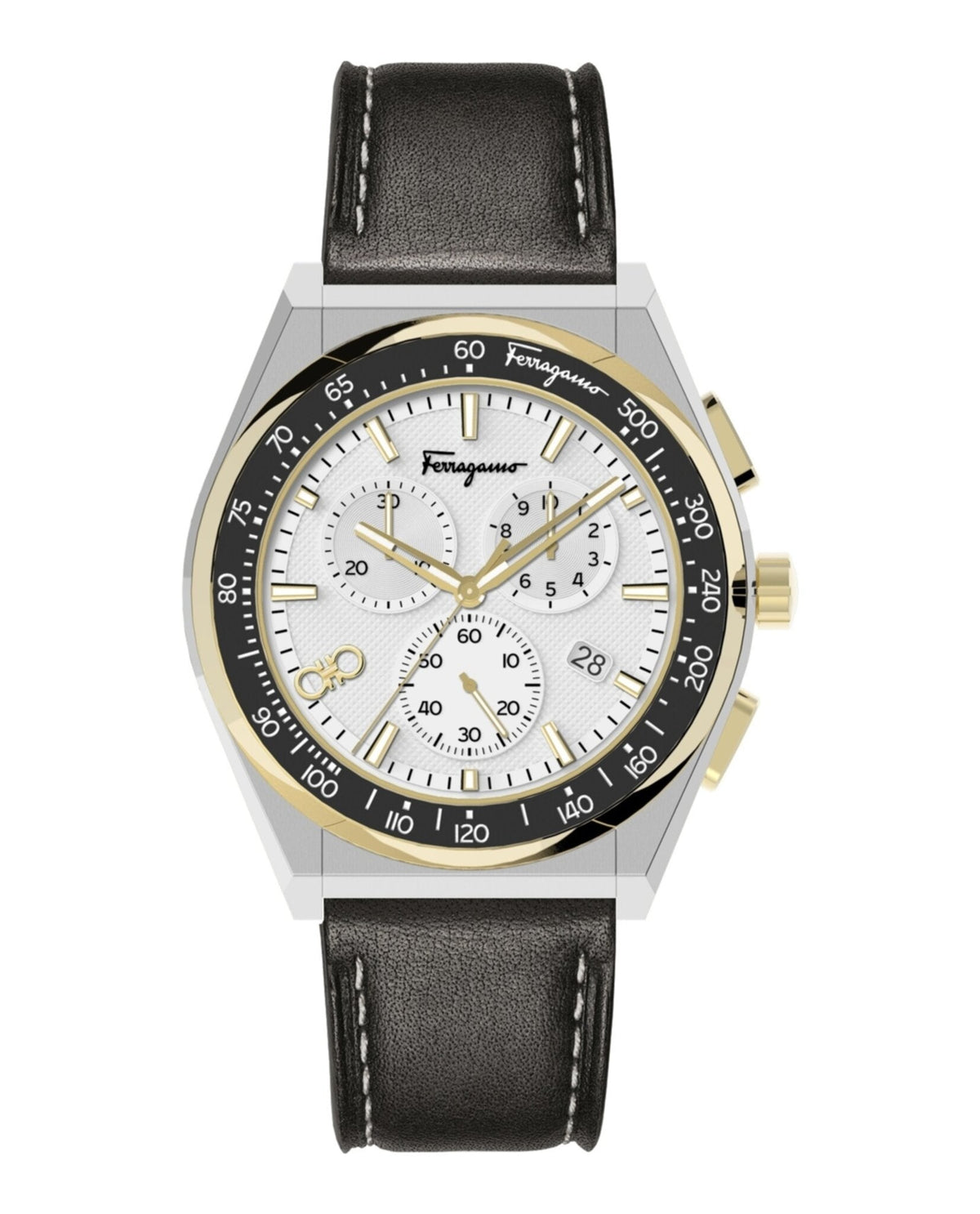 Salvatore Ferragamo 1898 Men's Black Strap Quartz Watch - SFUI00321