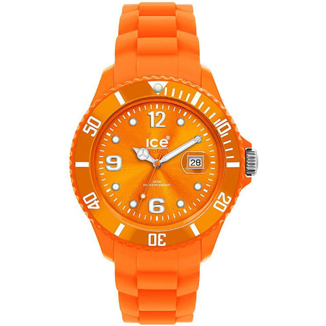 Ice-Watch Sili Forever Unisex Orange Strap Quartz Watch - SI.OE.B.S.09