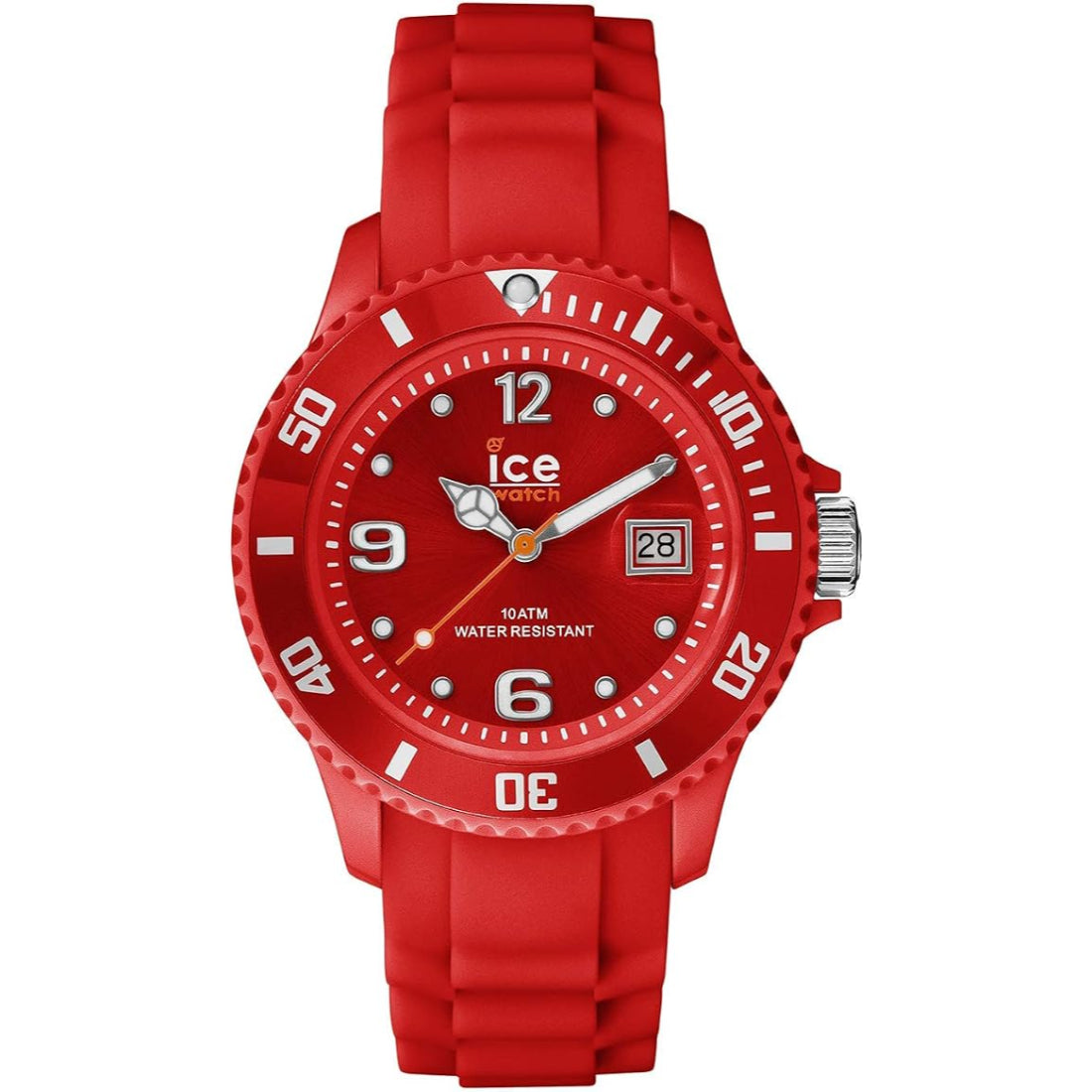 Ice-Watch Sili Forever Unisex Red Strap Quartz Watch - SI.RD.B.S.09