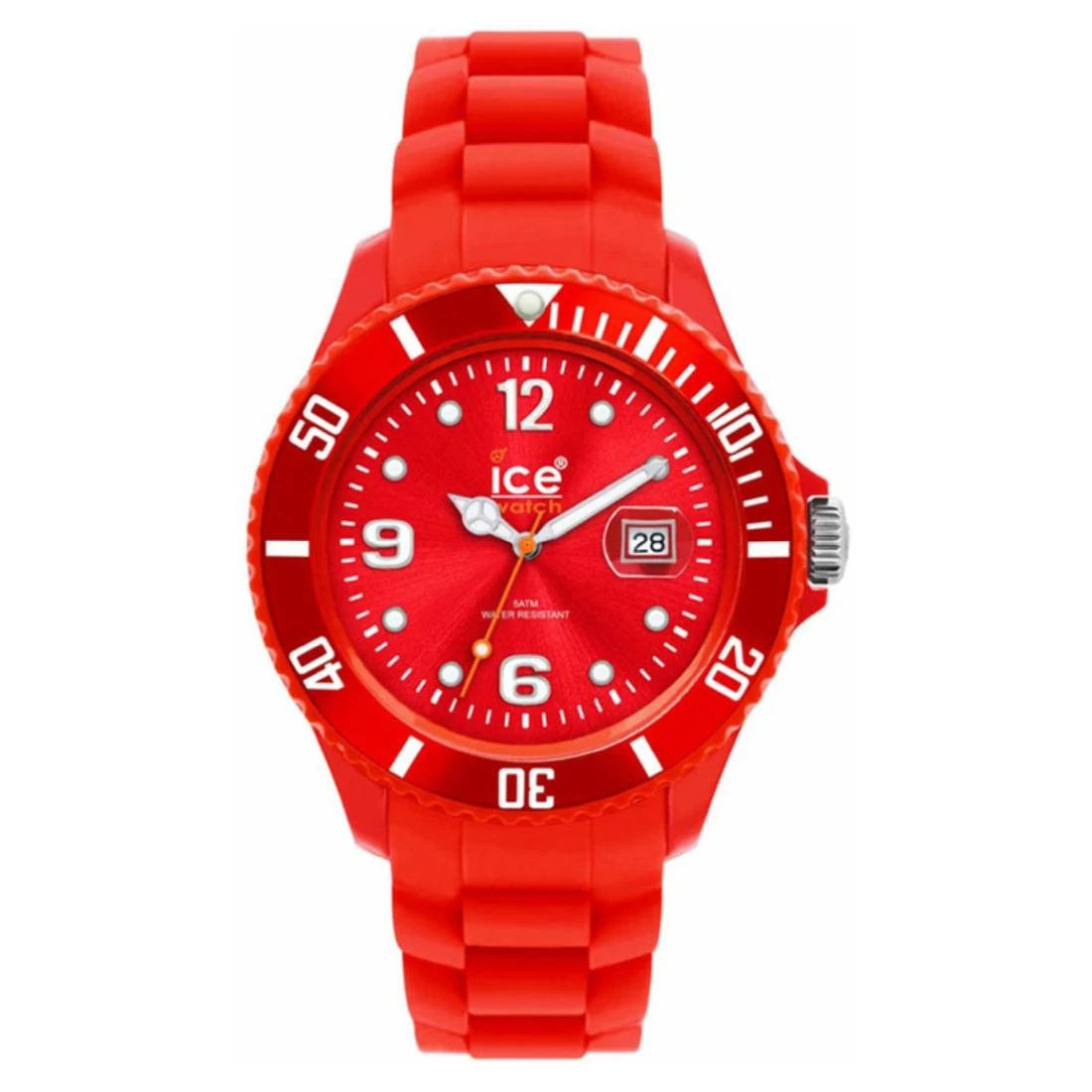 Ice-Watch Ice-Forever Unisex Red Strap Quartz Watch - SI.RD.U.S.09