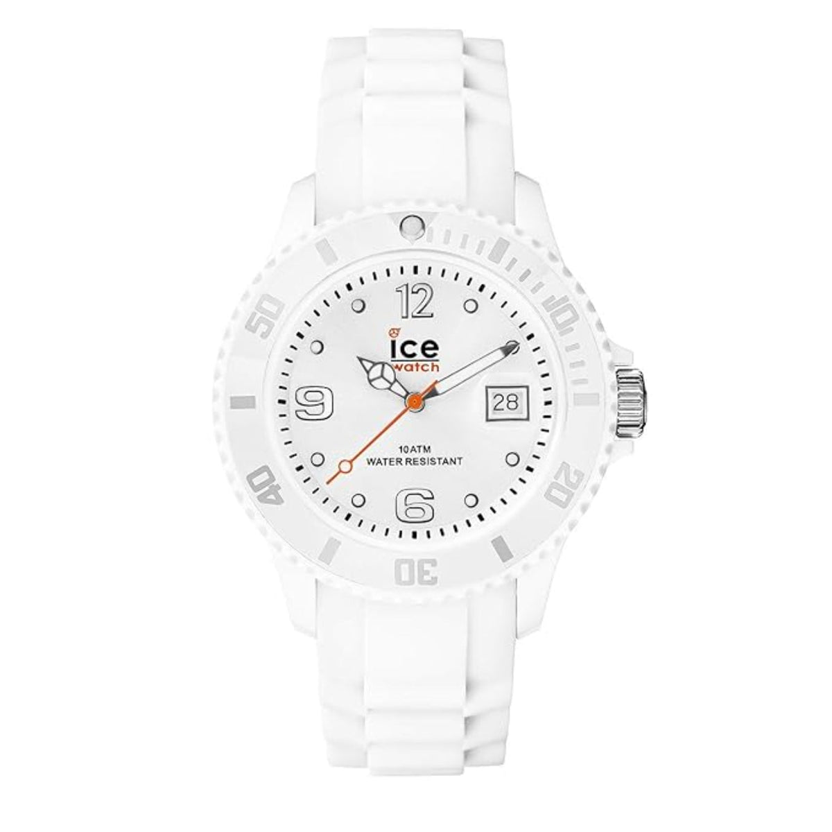 Ice Watch Men's SI.WE.S.S.09 White Silicone Watch
