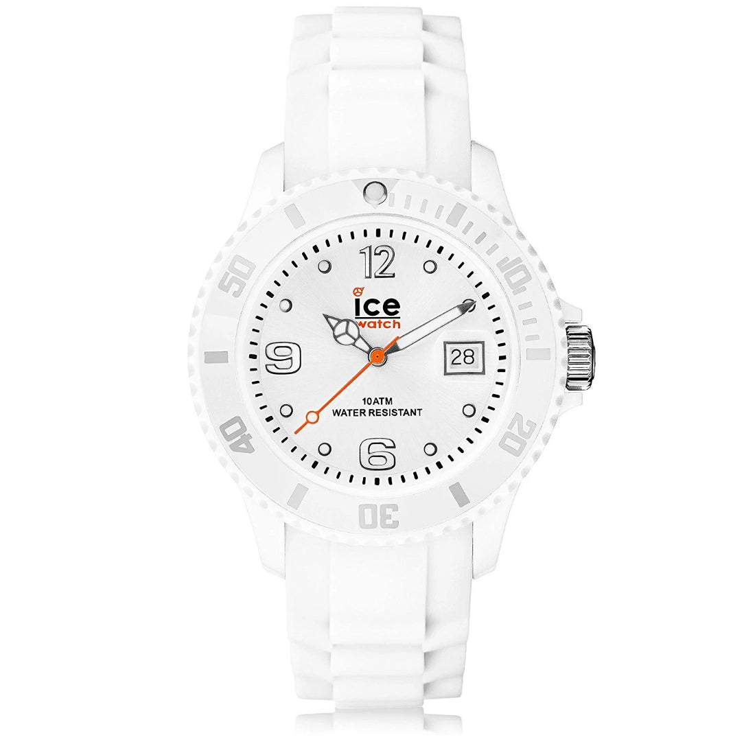 Ice-Watch Ice-Forever Unisex White Strap Quartz Watch - SI.WE.U.S.09