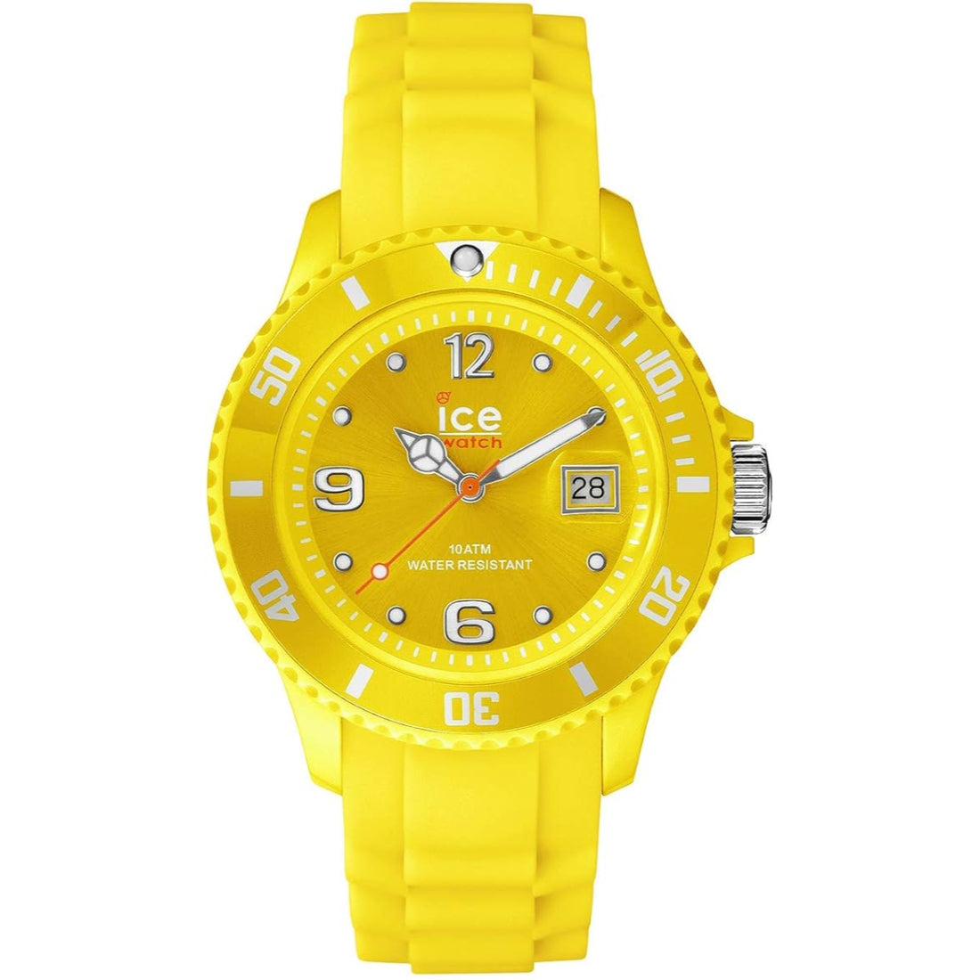 Ice-Watch Sili Forever Men's Yellow Strap Quartz Watch - SI.YW.B.S.09
