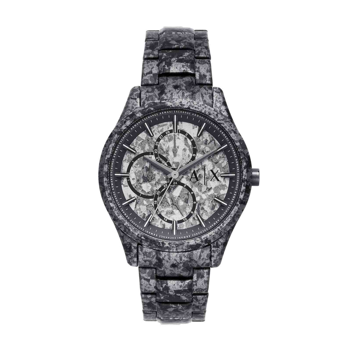 Armani Dante Men's Gunmetal Grey Bracelet Quartz Watch - AX1885