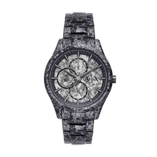 Armani Dante Men's Gunmetal Grey Bracelet Quartz Watch - AX1885