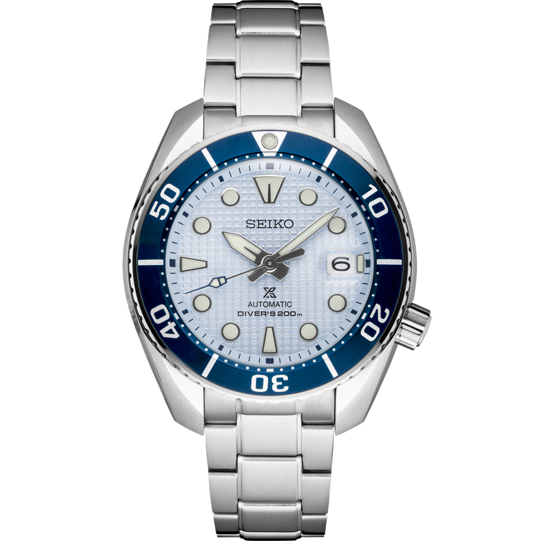 Seiko Prospex Ice Diver Sumo Automatic Ice Blue Dial Special Edition SPB179