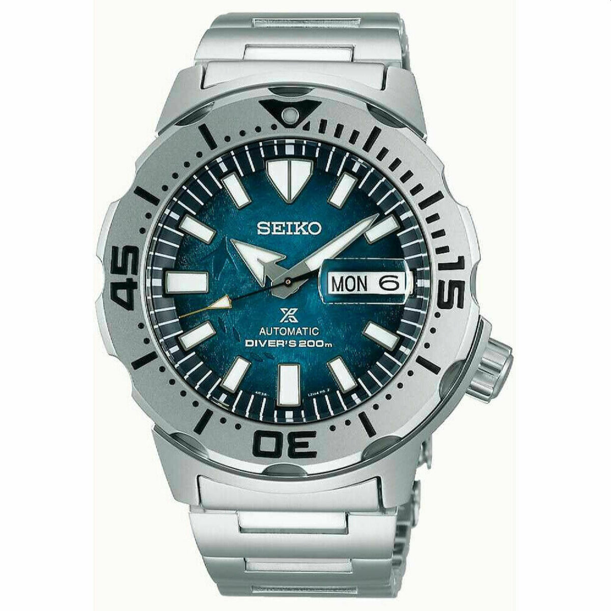 Seiko Prospex Save the Ocean Monster Blue Penguin Dial Diver SRPH75